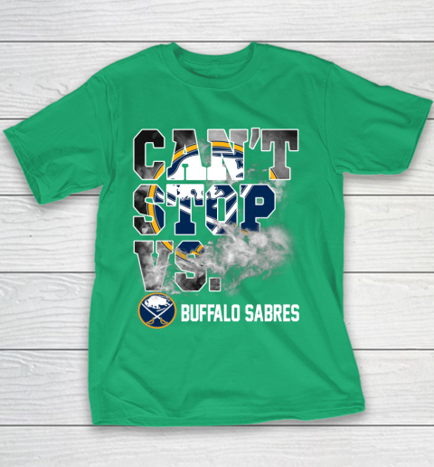 NHL Buffalo Sabres Hockey Can't Stop Vs Youth T-Shirt 3