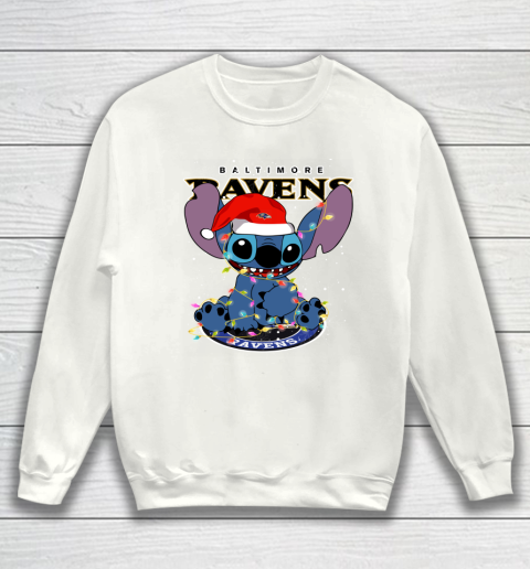 Baltimore Ravens NFL Football noel stitch Christmas Sweatshirt