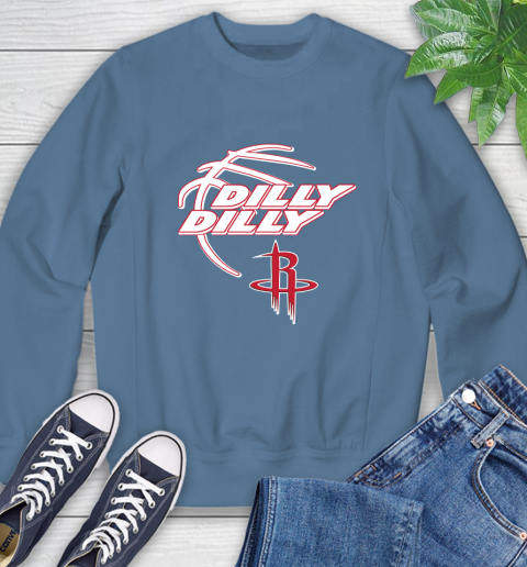 NBA Houston Rockets Dilly Dilly Basketball Sports Sweatshirt 7