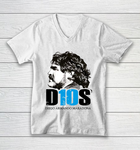 Maradona Shirt D10S Diego Armando Maradona V-Neck T-Shirt