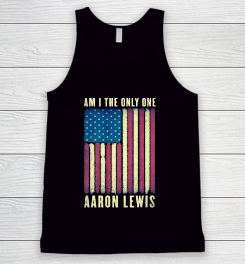 Aaron Lewis Am I The Only One America Flag Tank Top