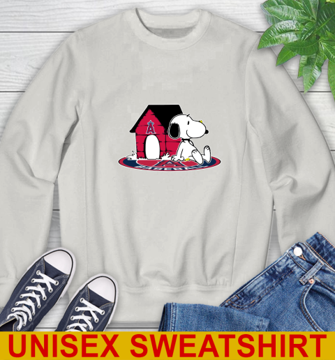 MLB Baseball Los Angeles Angels Snoopy The Peanuts Movie Shirt Sweatshirt 12