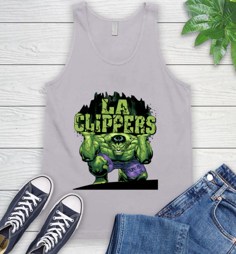 LA Clippers NBA Basketball Incredible Hulk Marvel Avengers Sports Tank Top 4