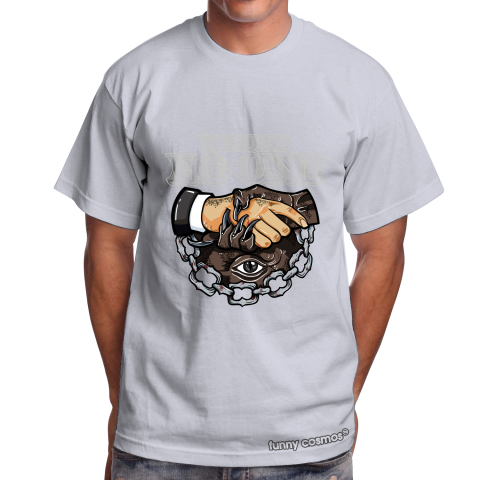 Air Jordan 1 Patina Matching Sneaker Tshirt Trust No One Eye Brown and Gray Jordan Tshirt