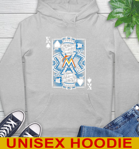 Miami Marlins MLB Baseball The King Of Spades Death Cards Shirt Hoodie 6