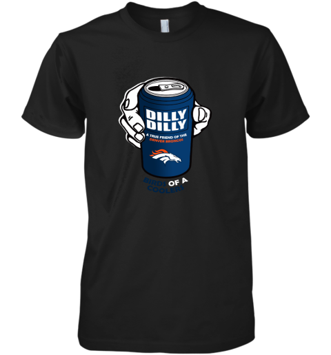 Bud Light Dilly Dilly! Denver Broncos Birds Of A Cooler Premium Men's T-Shirt