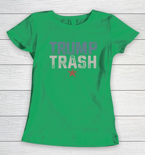Trump Trash 2024 Grunge Vintage Garbage for Trump Women's T-Shirt 4