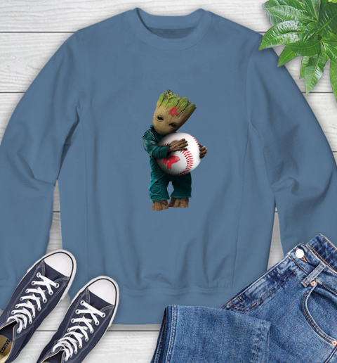 MLB Groot Guardians Of The Galaxy Baseball Sports Boston Red Sox Sweatshirt 7