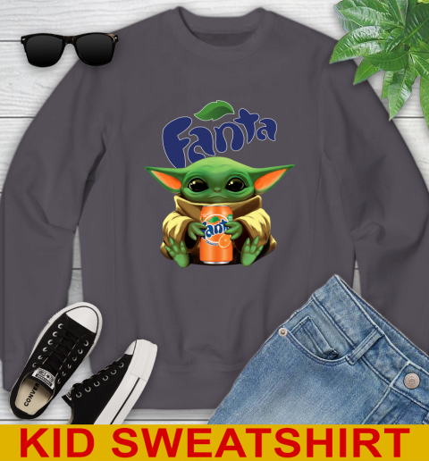 Star Wars Baby Yoda Hugs Fanta Soft Drink Shirt 118