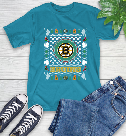 Boston Bruins Merry Christmas NHL Hockey Loyal Fan Ugly Shirt 9