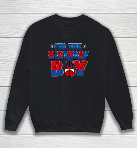 Im The Birthday Boy Spider Family Matching Sweatshirt