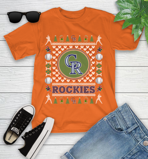 Colorado Rockies Merry Christmas MLB Baseball Loyal Fan Ugly Shirt 108