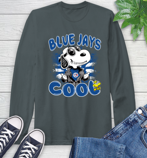 MLB Baseball Toronto Blue Jays Cool Snoopy Shirt Long Sleeve T-Shirt 7