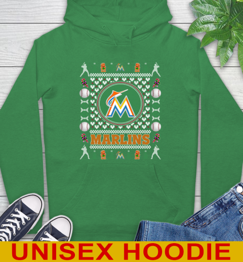 Miami Marlins Merry Christmas MLB Baseball Loyal Fan Hoodie 8