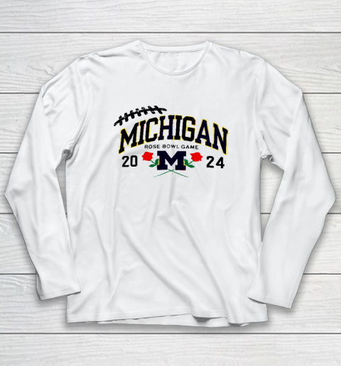 Michigan Rose Bowl Game 2024 Long Sleeve T-Shirt
