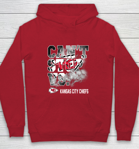 NFL Kansas City Chiefs Can't Stop Vs Youth Hoodie 7