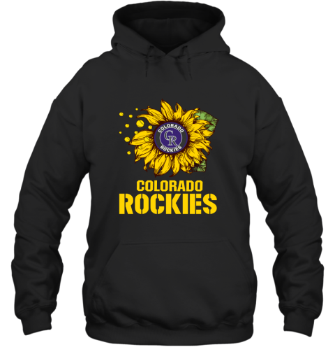 Colorado Rockiers Sunflower MLB Baseball Hoodie