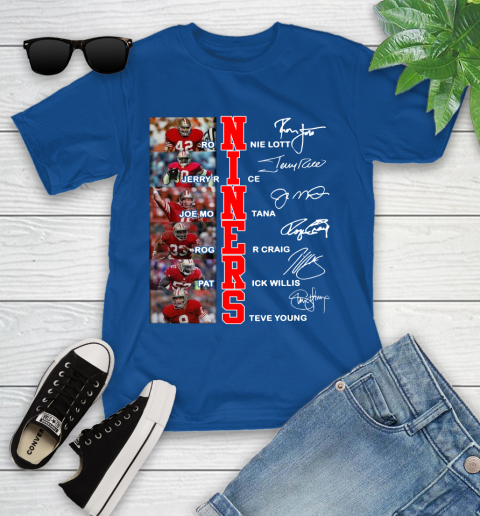 Niners Player Name And Signature San Francisco 49ers Shirts 103