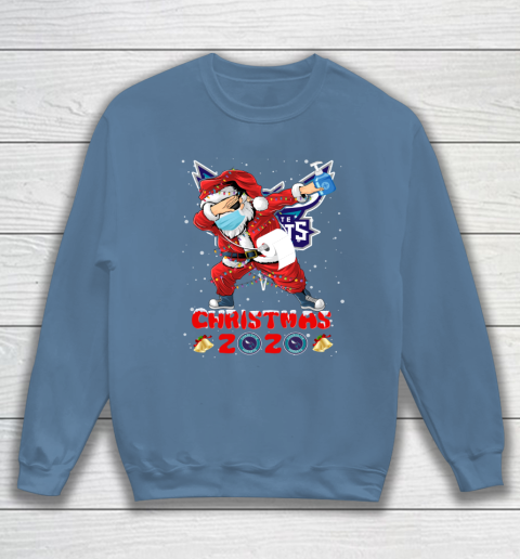 Charlotte Hornets Funny Santa Claus Dabbing Christmas 2020 NBA Sweatshirt 6