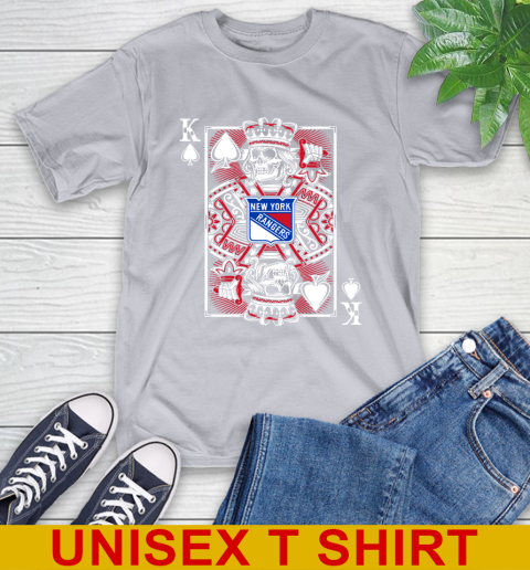 New York Rangers NHL Hockey The King Of Spades Death Cards Shirt T-Shirt 5