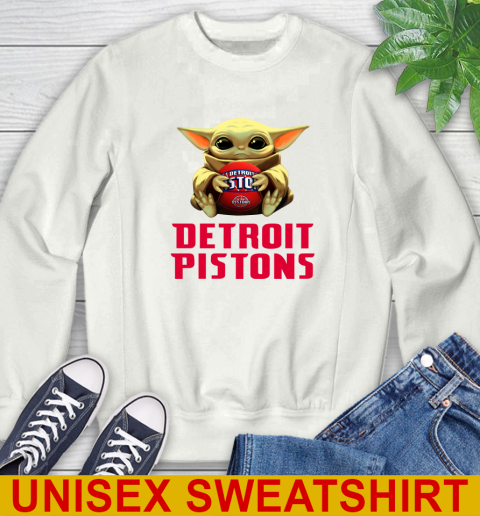 NBA Basketball Detroit Pistons Star Wars Baby Yoda Shirt 25