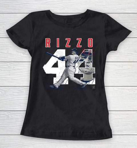 Anthony Rizzo Tshirt Number 44 Portrait Women's T-Shirt