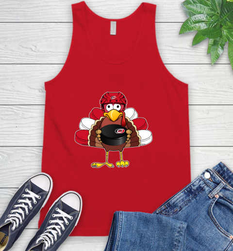 Carolina Hurricanes Turkey Thanksgiving Day Tank Top 6