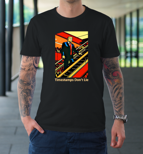 Rattle Trap 1776 Knew Before You Escalator Truth T-Shirt