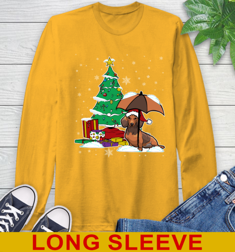 Dachshund Christmas Dog Lovers Shirts 197