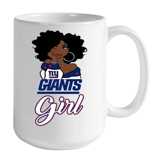 New York Giants Girl NFL Color Changing Mug 15oz 2