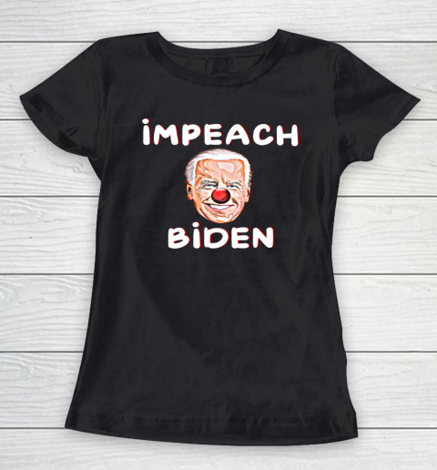 Impeach Joe Biden Idiot Republican Anti Biden Women's T-Shirt