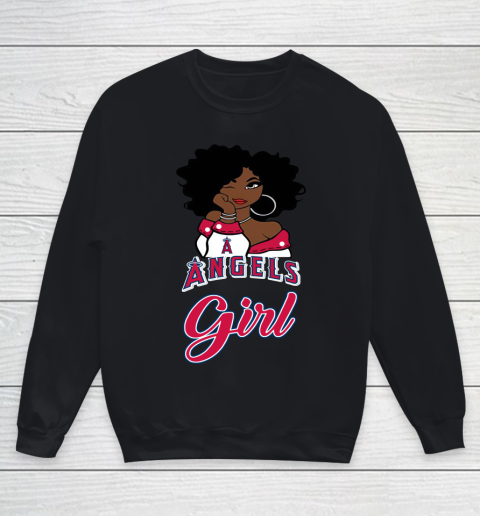 Los Angeles Angelss Girl MLB Youth Sweatshirt