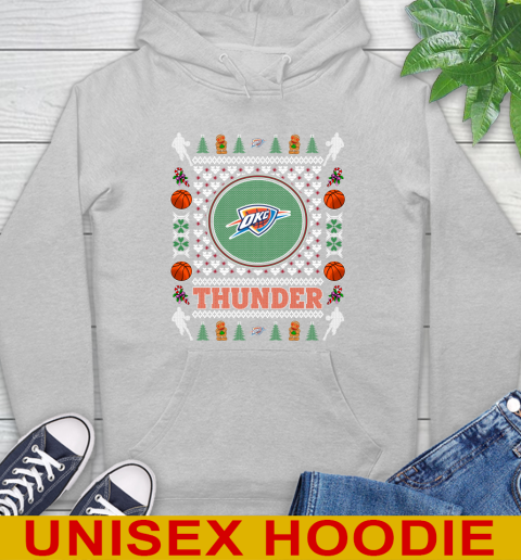 Oklahoma City Thunder Merry Christmas NBA Basketball Loyal Fan Hoodie 6