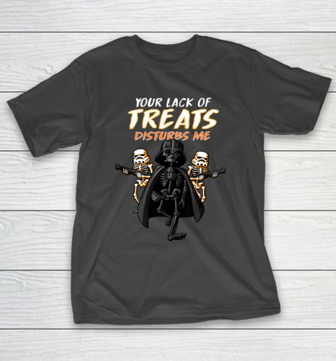 Star Wars Darth Vader Skeleton Halloween T-Shirt