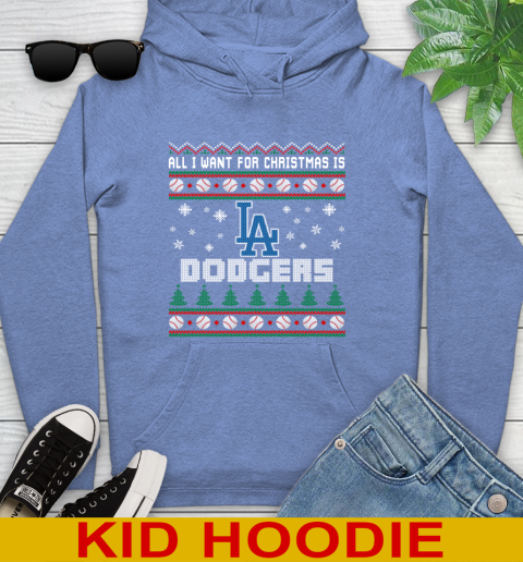 MLB All I Want For Christmas Is Los Angeles Dodgers Baseball Sports 139