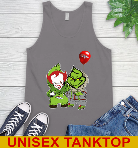 Denver Broncos Baby Pennywise Grinch Christmas NFL Football Tank Top 7