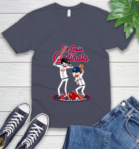 MLB St.Louis Cardinals Rick And Morty Baseball 56
