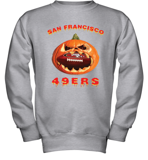 Youth Heathered Gray San Francisco 49ers Head-to-Head Long Sleeve T-Shirt