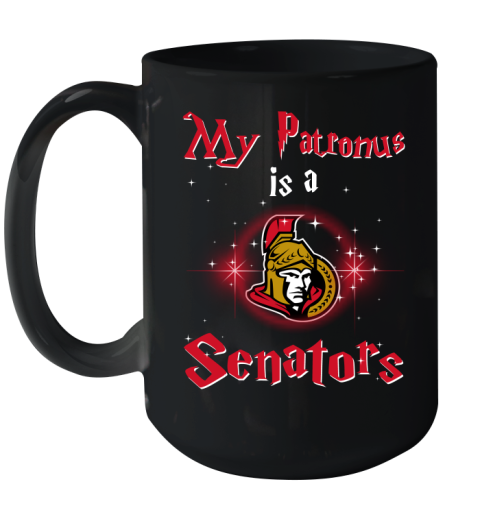 NHL Hockey Harry Potter My Patronus Is A Ottawa Senators Ceramic Mug 15oz