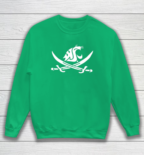 WSU Pirate Shirt Mike Leach WSU Pirate Sword Sweatshirt 4