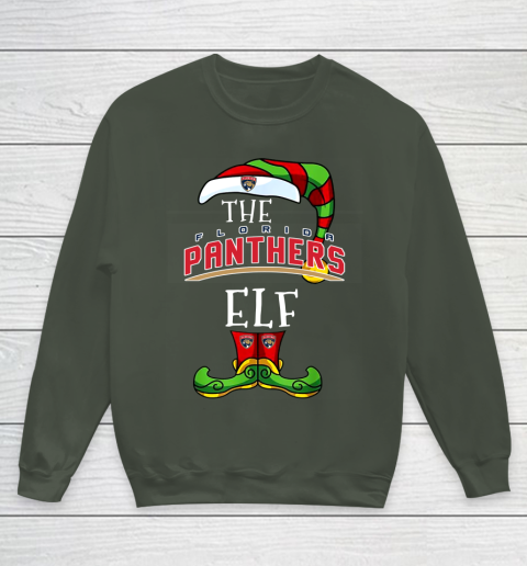 Florida Panthers Christmas ELF Funny NHL Youth Sweatshirt 8