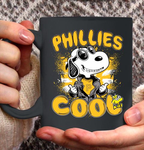 MLB Baseball Pittsburgh Pirates Cool Snoopy Shirt Ceramic Mug 11oz