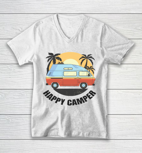 Happy Camper, Happy Camper Shirt, Camping Shirt, Happy Camper Tshirt, Camper Gift, Camper Classic T V-Neck T-Shirt