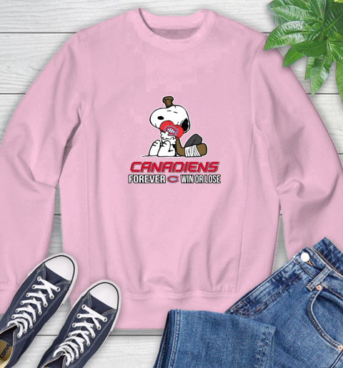 NHL The Peanuts Movie Snoopy Forever Win Or Lose Hockey Montreal Canadiens 33