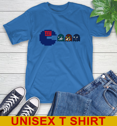 New York Giants NFL Football Pac Man Champion T-Shirt 9