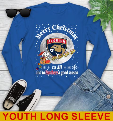Florida Panthers Merry Christmas To All And To Panthers A Good Season NHL Hockey Sports Youth Long Sleeve 10