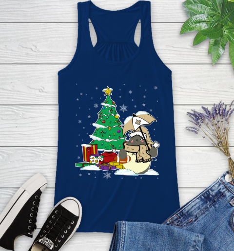 New Orleans Saints NFL Football Cute Tonari No Totoro Christmas Sports Racerback Tank 8