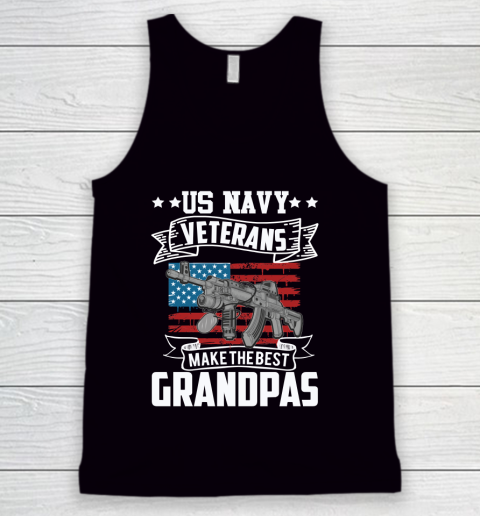 Veteran Shirt Us Navy Veterans Make the Best Grandpas Tank Top