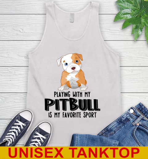 Playing with my pitbull is my favorite sport 57