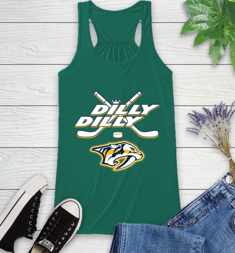 NHL Nashville Predators Dilly Dilly Hockey Sports Racerback Tank 7